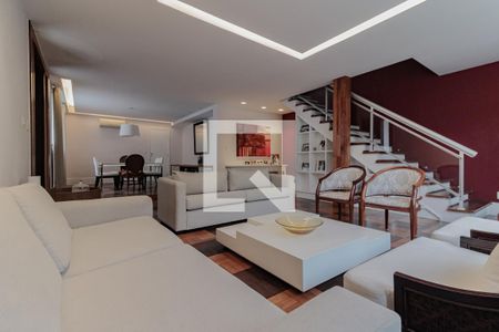 Sala de casa à venda com 3 quartos, 485m² em Gávea, Rio de Janeiro