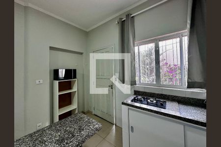 Cozinha de kitnet/studio para alugar com 1 quarto, 22m² em Campo Belo, São Paulo