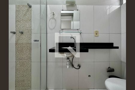 Banheiro de kitnet/studio para alugar com 0 quarto, 22m² em Campo Belo, São Paulo