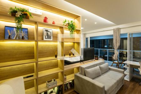 Sala de apartamento para alugar com 1 quarto, 50m² em Vila Gertrudes, São Paulo
