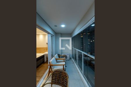 Varanda gourmet de apartamento para alugar com 1 quarto, 50m² em Vila Gertrudes, São Paulo