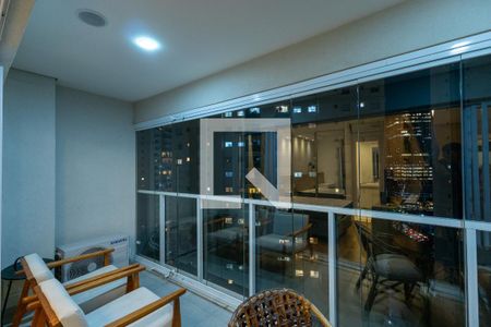 Varanda gourmet de apartamento para alugar com 1 quarto, 50m² em Vila Gertrudes, São Paulo
