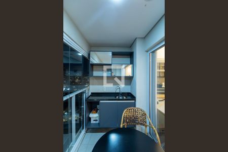 Varanda gourmet de apartamento para alugar com 1 quarto, 50m² em Vila Gertrudes, São Paulo