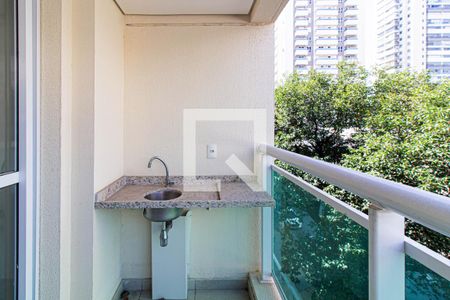 Varanda de apartamento à venda com 1 quarto, 41m² em Barra Funda, São Paulo