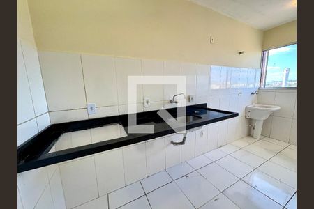 Cozinha de apartamento para alugar com 2 quartos, 49m² em Jardim das Acacias, Várzea Paulista