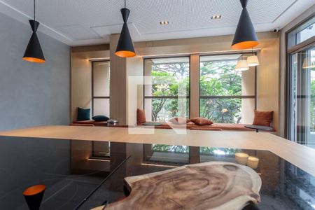 Área comum - Salão de festas de kitnet/studio para alugar com 1 quarto, 25m² em Vila Nova Conceição, São Paulo