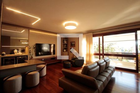 Sala de apartamento à venda com 3 quartos, 195m² em Auxiliadora, Porto Alegre