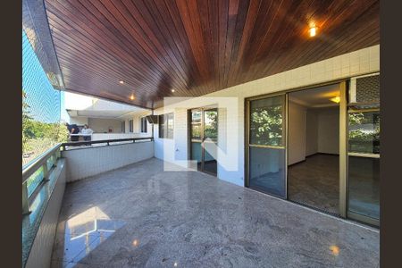varanda de apartamento para alugar com 3 quartos, 109m² em Recreio dos Bandeirantes, Rio de Janeiro