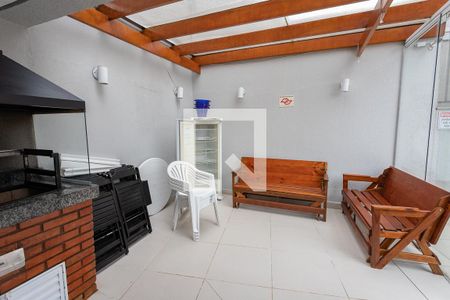 Área comum - Churrasqueira de apartamento à venda com 3 quartos, 56m² em Centro, Diadema