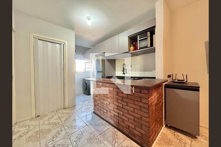Cozinha de apartamento à venda com 2 quartos, 55m² em Canudos, Novo Hamburgo