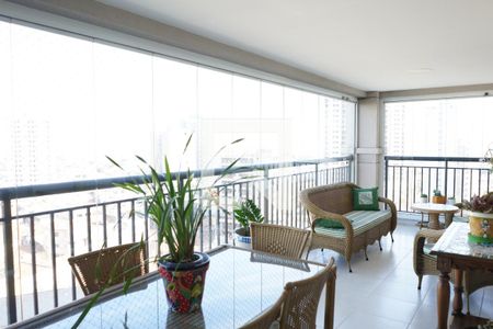 Varanda Gourmet de apartamento à venda com 4 quartos, 179m² em Belenzinho, São Paulo