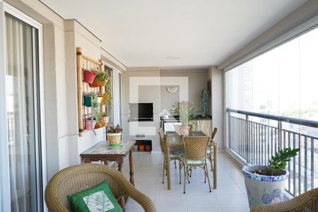 Varanda Gourmet de apartamento à venda com 4 quartos, 179m² em Belenzinho, São Paulo