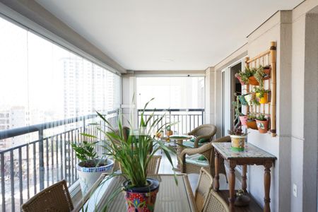 Varanda Gourmet de apartamento à venda com 4 quartos, 179m² em Belenzinho, São Paulo