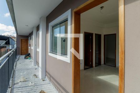 Corredor de acesso vista de apartamento para alugar com 2 quartos, 40m² em Vila Bela, São Paulo