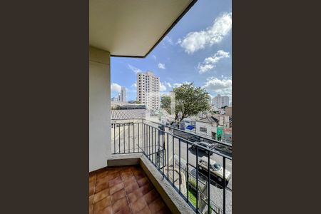 Varanda da Sala de apartamento à venda com 2 quartos, 77m² em Alto da Mooca, São Paulo