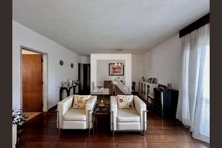 Sala de apartamento para alugar com 4 quartos, 148m² em Campo Belo, São Paulo