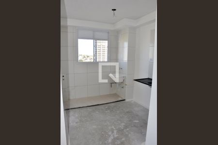 Detalhe - Cozinha Americana e Área de Serviço de apartamento para alugar com 2 quartos, 39m² em Vila Barreto, São Paulo