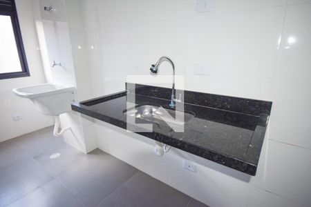 Sala/Cozinha de apartamento à venda com 1 quarto, 30m² em Vila Carrão, São Paulo