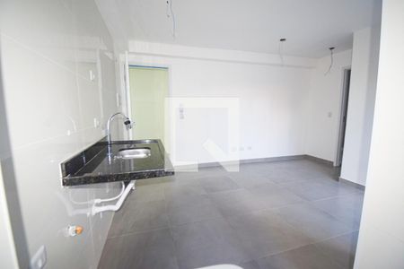Sala/Cozinha de apartamento à venda com 1 quarto, 30m² em Vila Carrão, São Paulo