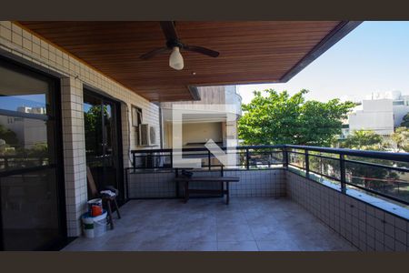 Varanda de apartamento para alugar com 2 quartos, 110m² em Recreio dos Bandeirantes, Rio de Janeiro