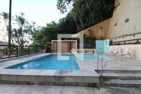 Área comum - Piscina de apartamento para alugar com 3 quartos, 134m² em Centro, Guarujá
