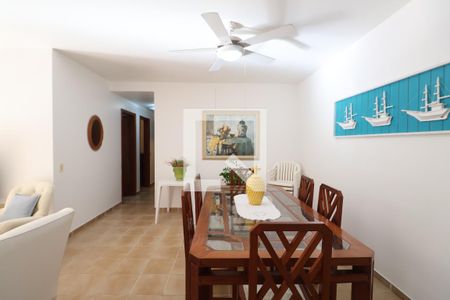 Sala de apartamento para alugar com 3 quartos, 134m² em Centro, Guarujá