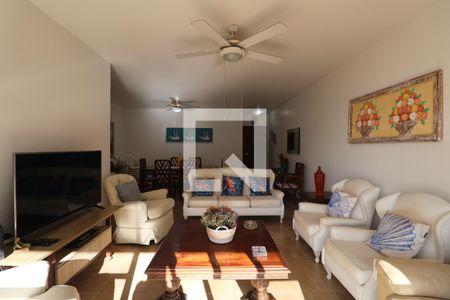 Sala de apartamento para alugar com 3 quartos, 134m² em Centro, Guarujá