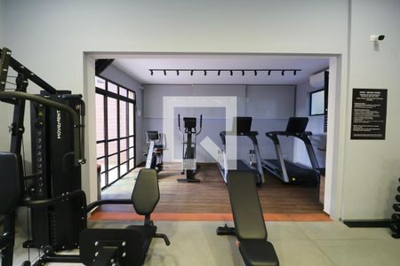 Área comum - Academia de apartamento para alugar com 3 quartos, 134m² em Centro, Guarujá