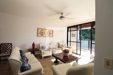 Sala de apartamento para alugar com 3 quartos, 134m² em Centro, Guarujá