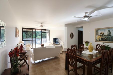 Sala de apartamento para alugar com 3 quartos, 134m² em Centro, Guarujá