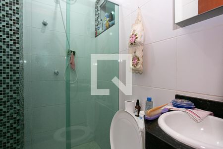 Banheiro de apartamento à venda com 1 quarto, 28m² em Chácara Seis de Outubro, São Paulo