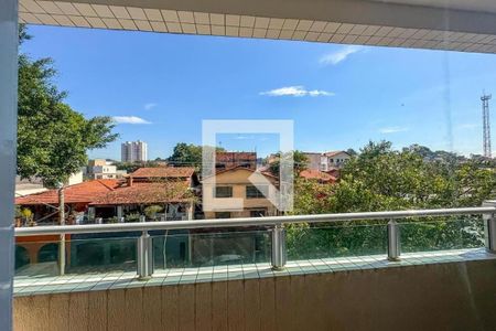 Vista da Sala de apartamento para alugar com 2 quartos, 49m² em Vila Santa Angelina, São Bernardo do Campo