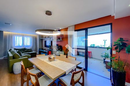 Sala de apartamento à venda com 3 quartos, 143m² em Vila Bertioga, São Paulo