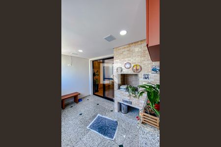 Varanda da Sala de apartamento à venda com 3 quartos, 143m² em Vila Bertioga, São Paulo