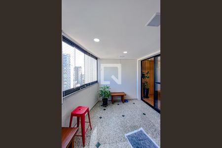 Varanda da Sala de apartamento à venda com 3 quartos, 143m² em Vila Bertioga, São Paulo