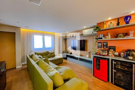 Sala de apartamento à venda com 3 quartos, 143m² em Vila Bertioga, São Paulo