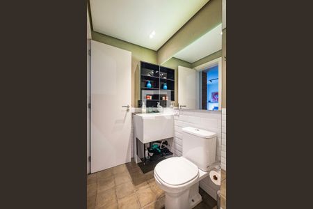 Banheiro de kitnet/studio à venda com 1 quarto, 37m² em Jardim Paulista, São Paulo