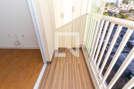 Varanda da Sala de apartamento para alugar com 2 quartos, 45m² em Jardim Sao Pedro, São Paulo