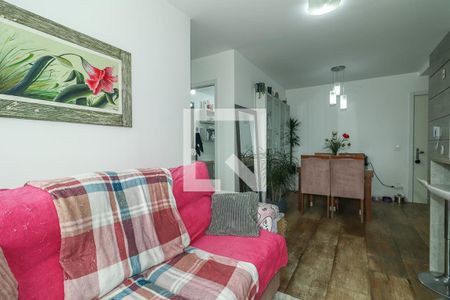 Sala de apartamento à venda com 2 quartos, 56m² em São Sebastião, Porto Alegre