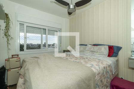 Suíte de apartamento à venda com 2 quartos, 56m² em São Sebastião, Porto Alegre