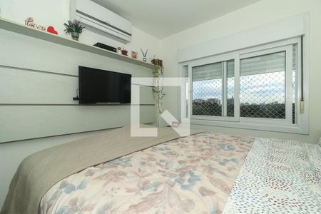 Suíte de apartamento à venda com 2 quartos, 56m² em São Sebastião, Porto Alegre