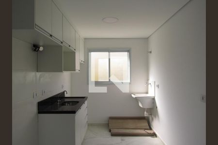 Cozinha e Área de Serviço de kitnet/studio para alugar com 1 quarto, 29m² em Santa Maria, Osasco