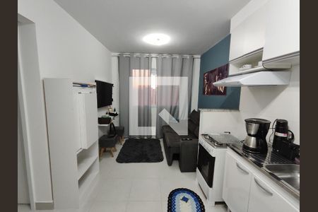 Sala / Cozinha de apartamento para alugar com 2 quartos, 32m² em Vila Brasil, São Paulo