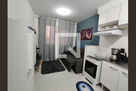 Sala / Cozinha de apartamento para alugar com 2 quartos, 32m² em Vila Brasil, São Paulo