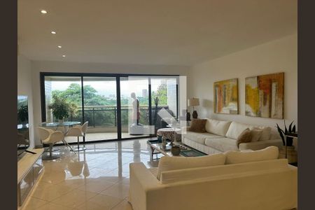 Sala de apartamento à venda com 3 quartos, 179m² em Barra da Tijuca, Rio de Janeiro