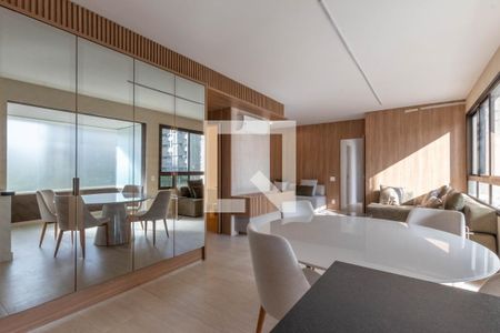 Sala de apartamento à venda com 3 quartos, 115m² em Savassi, Belo Horizonte