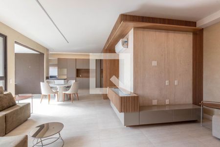 Sala de apartamento à venda com 3 quartos, 115m² em Savassi, Belo Horizonte