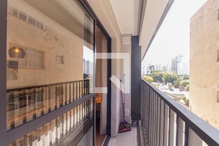 Varanda de apartamento à venda com 1 quarto, 23m² em Vila Mariana, São Paulo
