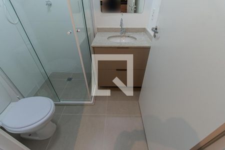 Banheiro de apartamento à venda com 1 quarto, 23m² em Vila Mariana, São Paulo