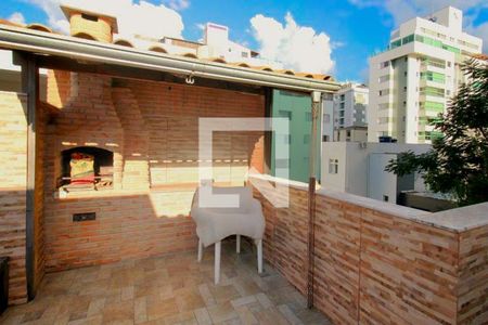Terraço de apartamento à venda com 4 quartos, 160m² em Sagrada Família, Belo Horizonte